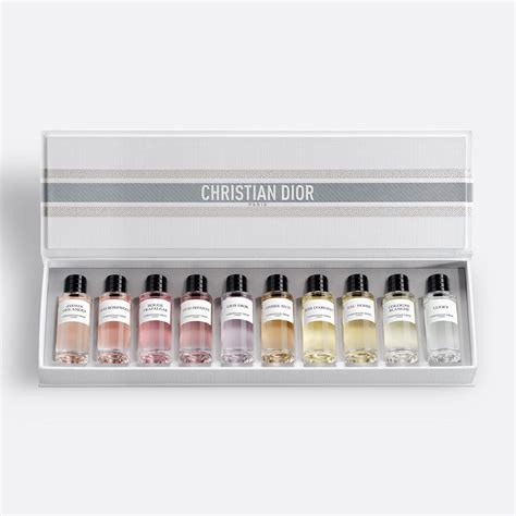 christian dior discovery set|Christian Dior mini perfume set.